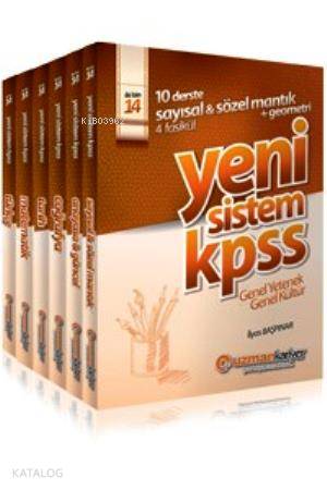 KPSS Genel Yetenek Genel Kültür Öğreten Fasiküller Set