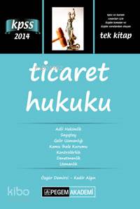 KPSS Ticaret Hukuku 2014