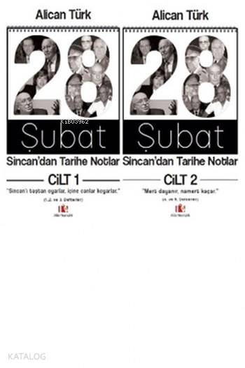  28 Şubat Sincandan Tarihe Notlar (2 Cilt Takım) | Alican Türk | Alibi Yayıncılık | 9786058271951 | 
