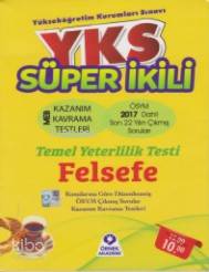 YKS TYT Süper İkili Temel Yeterlilik Testi Felsefe