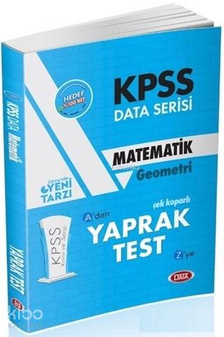 KPSS Data Serisi Matematik Geometri Çek Koparlı Yaprak Test