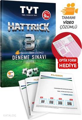 TYT Hattrick Tamamı Video Çözümlü Deneme Sınavı