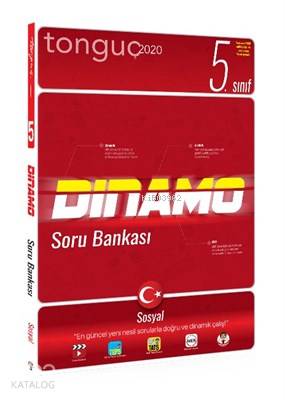 Tonguç Yayınları 5. Sınıf Sosyal Bilgiler Dinamo Soru Bankası Tonguç 