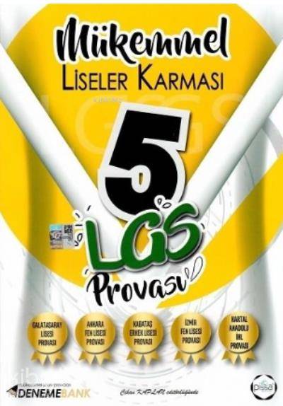 DenemeBank 8. Sınıf LGS Mükemmel Liseler Karması 5 LGS Provası