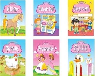  Aktiviteli Boyama Kitabı Pembe Seti (6 Kitap Takım) | Aktiviteli Boyama Kitabı Pembe Seti (6 Kitap Takım) | Kolektif | Süleyman Özkonuk | Yumurcak Yayınları | 9789752744202 