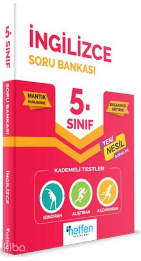 Netfen Yayınları 5. Sınıf İngilizce Soru Bankası Netfen 