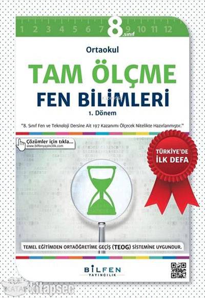 OrtaOkul 8.Sınıf Tam Ölçme Fen Bilimleri