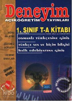 1. Sınıf T-A Kitabı; Konu Anlatımlı, Çözümlü Sorular, Deneme Sınavları