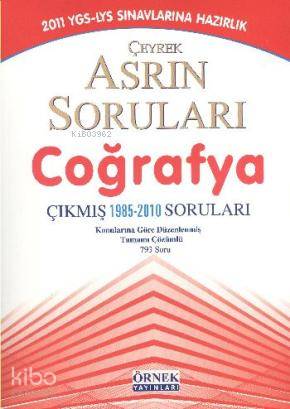 YGS LYS Coğrafya; Çeyrek Asrın Soruları