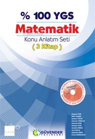 Güvender %100 Ygs Matematik; Konu Anlatımlı Dvd Hediyeli ( 3 Kitap )