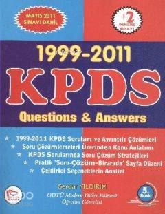  KPDS Questions Answers 1999 2011 | KPDS Questions Answers 1999 2011 | Serdar Yıldırım | Pelikan Yayınevi | 9786055529604 