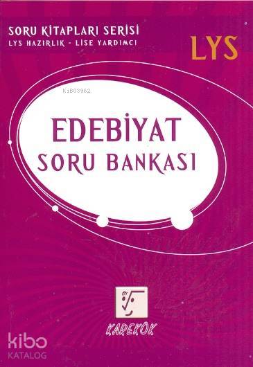 LYS Edebiyat Soru Bankası; Soru Kitapları Serisi