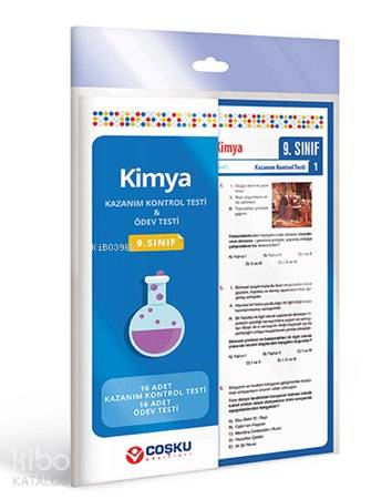 9. Sınıf Kimya; 16 Adet KKT & 16 Adet ÖT