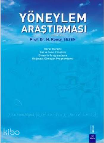  Yöneylem Araştırması | Hayrettin Kemal Sezen | Dora Yayıncılık | 9786059666985 | 
