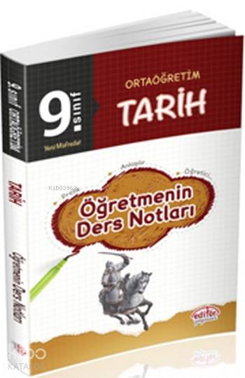 9.Sınıf Tarih Öğretmenin Ders Notları