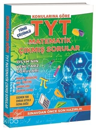 Özgül Yayınları TYT Matematik Çıkmış Sorular Özgül 