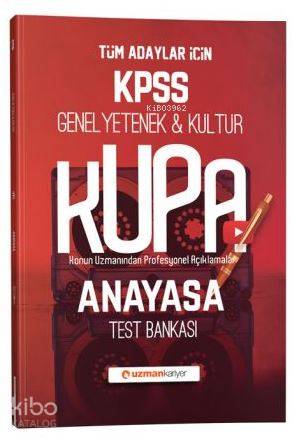 2020 KPSS Kupa Konu Konu Test Bankası Anayasa