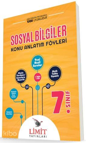 Limit Yayınları 7. Sınıf Sosyal Bilgiler Konu Anlatım Föyleri Limit 