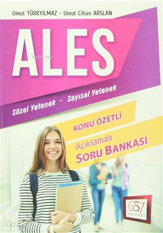 657 Yayınevi - Ales Sözel Sayısal Yetenek Konu Özetli Açıklamalı Soru Bankası