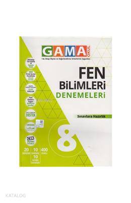 Gama 8.Sınıf Orjin Fen Bilimleri Fasikül Denemeler