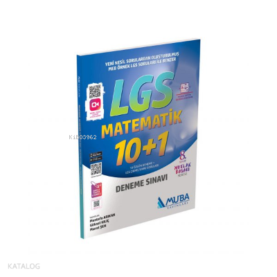 Muba - 8. Sınıf Lgs Matematik 10+1 Deneme Sınavı