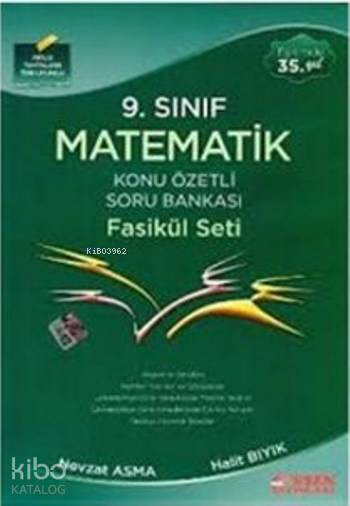  Esen Yayınları 9 Sınıf Matematik Konu Özetli Soru Bankası Fasükül Seti Esen | Halit BıyıkNevzat Asma | Esen Yayınları | 9786054760770 | 