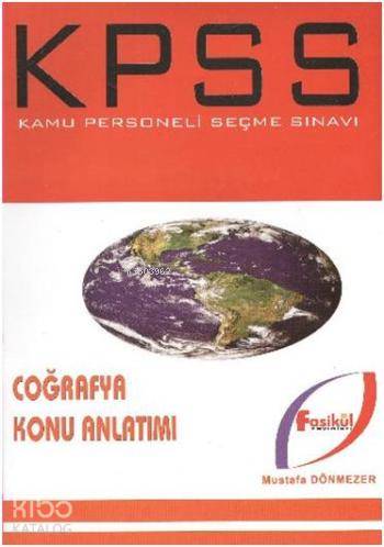 KPSS Coğrafya Konu Anlatımlı