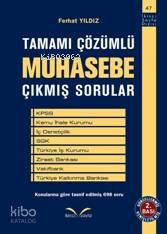 Tamamı Çözümlü| Muhasebe Çıkmış Sorular; 2. Baskı