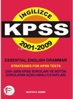 KPSS İngilizce 2001 2009 Çıkmış Soruları ve Açıklamalı Cevapları