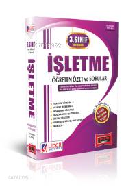 İşletme 2015 3. Sınıf Güz Dönemi Öğreten Özet Ve Sorular