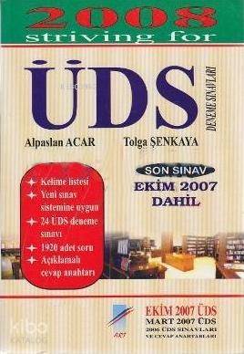  ÜDS Deneme Sınavları | Alpaslan Acar | Tolga Şenkaya | Alpaslan AcarTolga Şenkaya | Art Basın Yayın | 9789757008514 | 