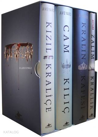  Kızıl Kraliçe Serisi (Özel Kutulu Set) | Victoria Aveyard | Onur Kınacı BirlerBelgin Selen Haktanır | Pegasus Yayıncılık | 9786052993460 | 