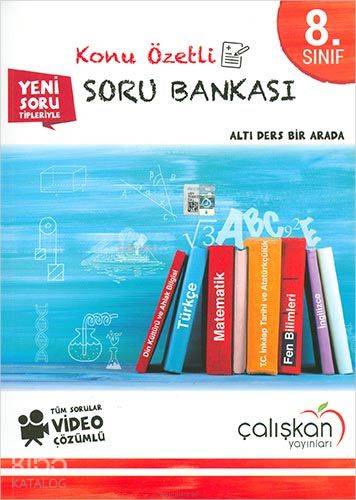 Çalışkan Yayınları 8. Sınıf LGS Tüm Dersler Konu Özetli Soru Bankası Çalışkan 