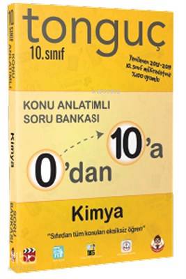 Tonguç Yayınları 10. Sınıf 0 dan 10 a Kimya Konu Anlatımlı Soru Bankası Tonguç 