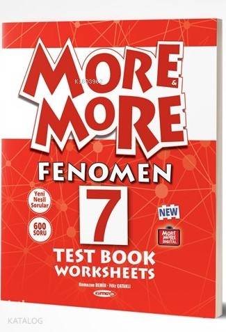 Kurmay ELT Yayınları More and More 7 English Fenomen Test Book Worksheets Kurmay ELT