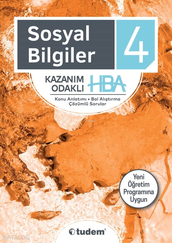 Tudem Yayınları 4. Sınıf Sosyal Bilgiler Kazanım Odaklı HBA Tudem 