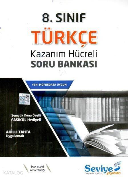 Seviye Yayınları 8. Sınıf LGS Türkçe Kazanım Hücreli Soru Bankası Seviye 