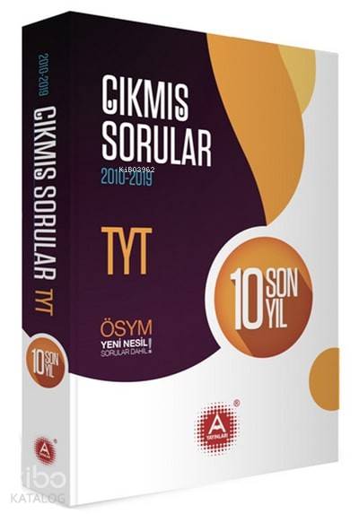 A Yayınları TYT Son 10 Yıl Konu Konu Çıkmış Sorular A 