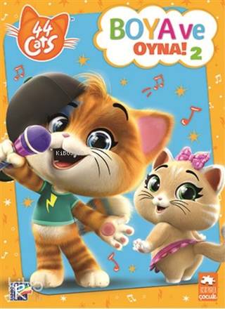  44 Cats Boya ve Oyna 2 | Kolektif | Eksik Parça Yayınları | 9786257124027 | 