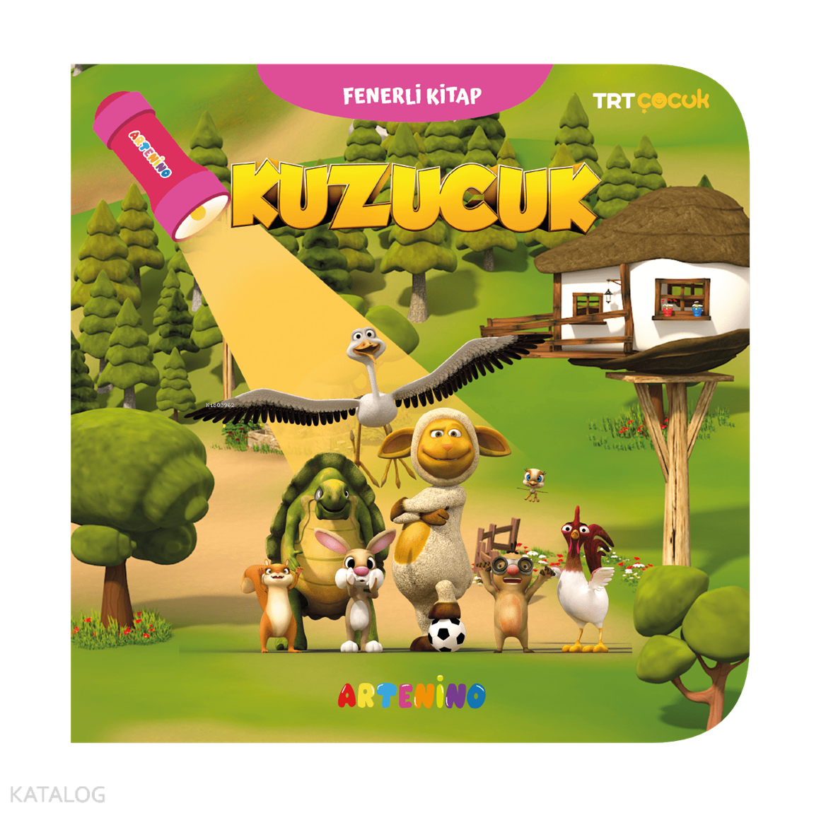 Kuzucuk - Trt Çocuk Fenerli Ara-Bul Hikaye Kitabı