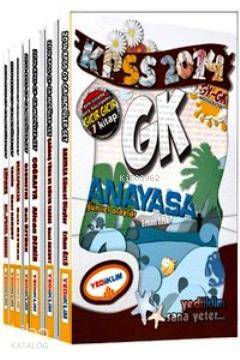 KPSS Genel Yetenek Genel Kültür Modüler Set; Konu Anlatımlı -  2014