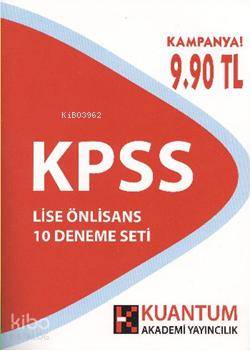 KPSS Lise - Önlisans; 10 Deneme Seti