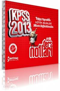 KPSS Eğitim Bilimleri Pratik Ders Notları