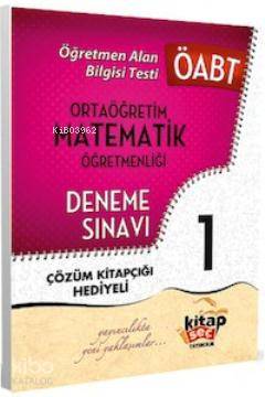 ÖABT Ortaöğretim Matematik Çözümlü Deneme Sınavı 1. Kitap