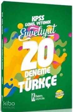 018 KPSS Evveliyat Türkçe Tamamı Çözümlü 20 Deneme