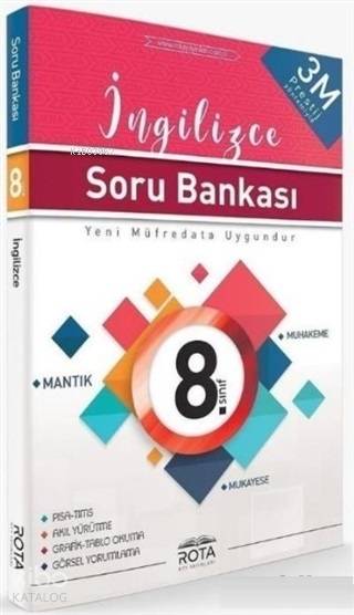Rota Yayınları 8. Sınıf LGS İngilizce Soru Bankası Rty Rota 
