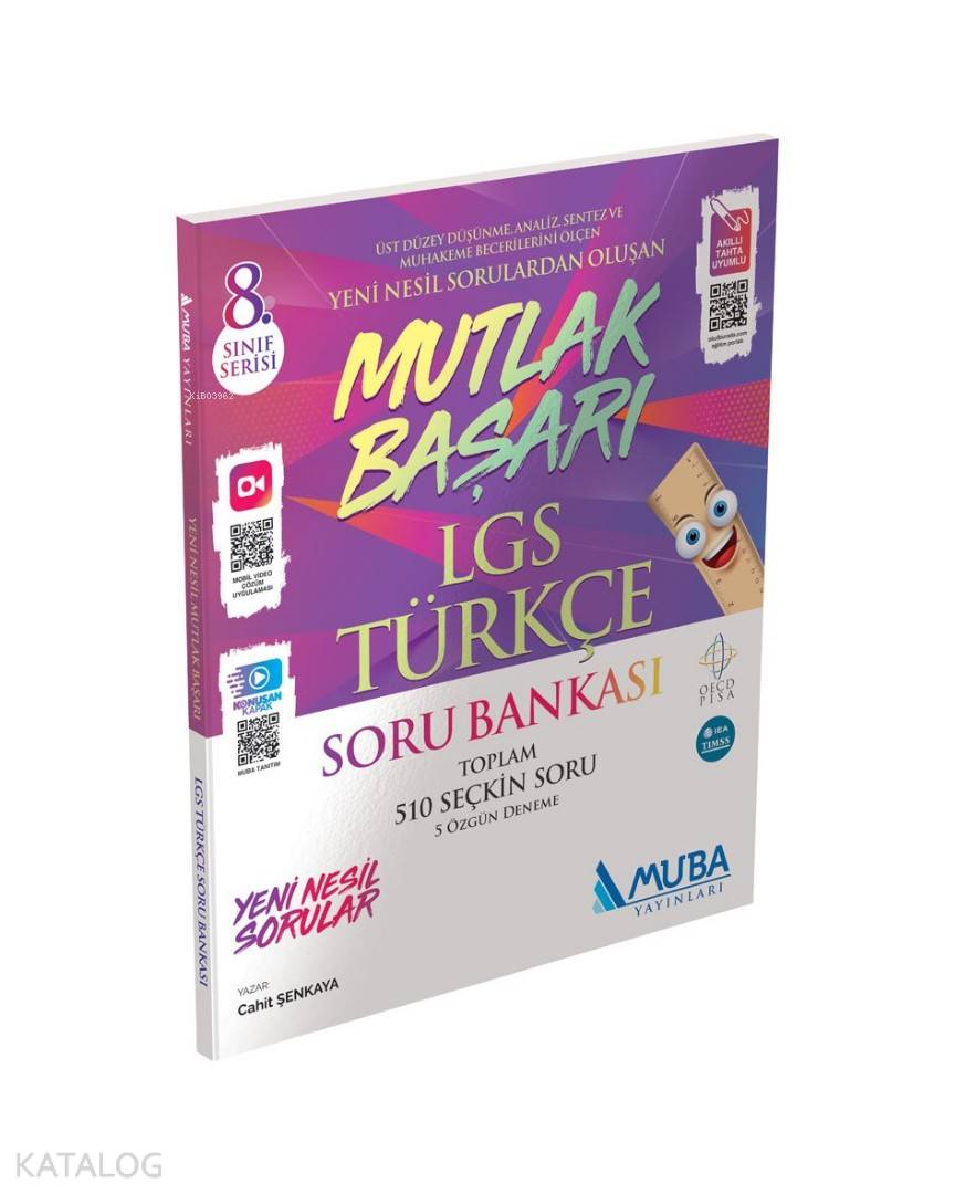 Muba Yayınları 8. Sınıf LGS Türkçe Mutlak Başarı Soru Bankası Muba 