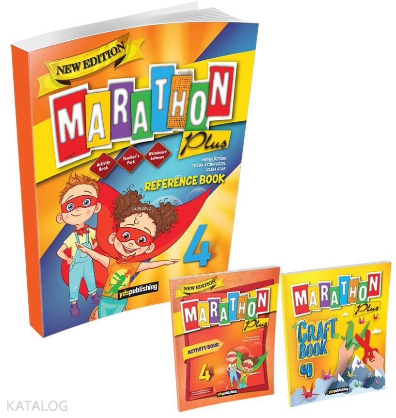 Yds Publishing Yayınları 4. Sınıf Marathon Plus 4 Reference Book Set Yds Publishing
