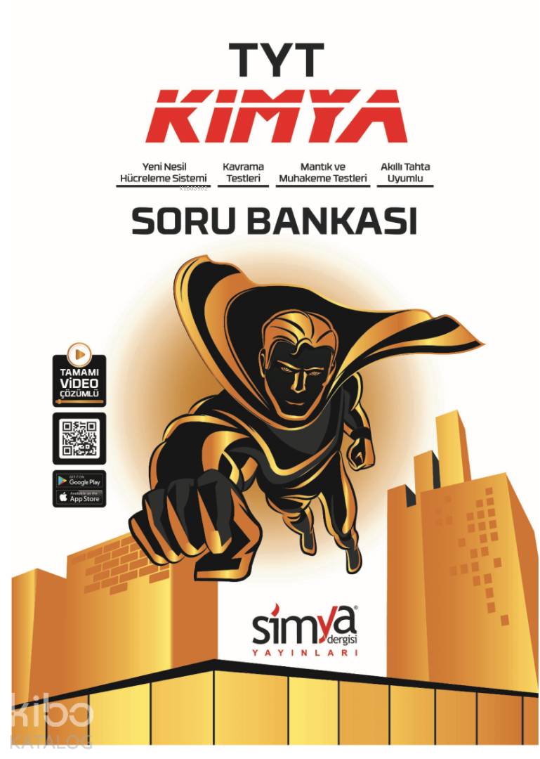 Simya Dergisi Yayınları TYT Kimya Tamamı Video Çözümlü Soru Bankası Simya Dergisi 