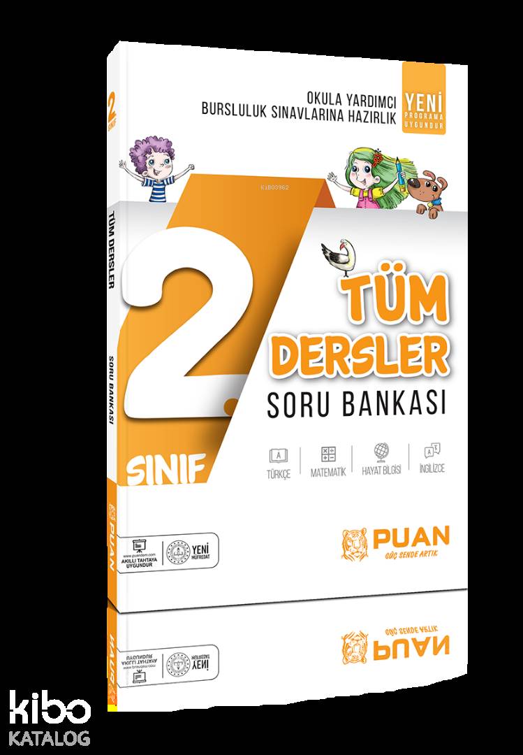 Puan Yayınları 2. Sınıf Tüm Dersler Soru Bankası Puan 
